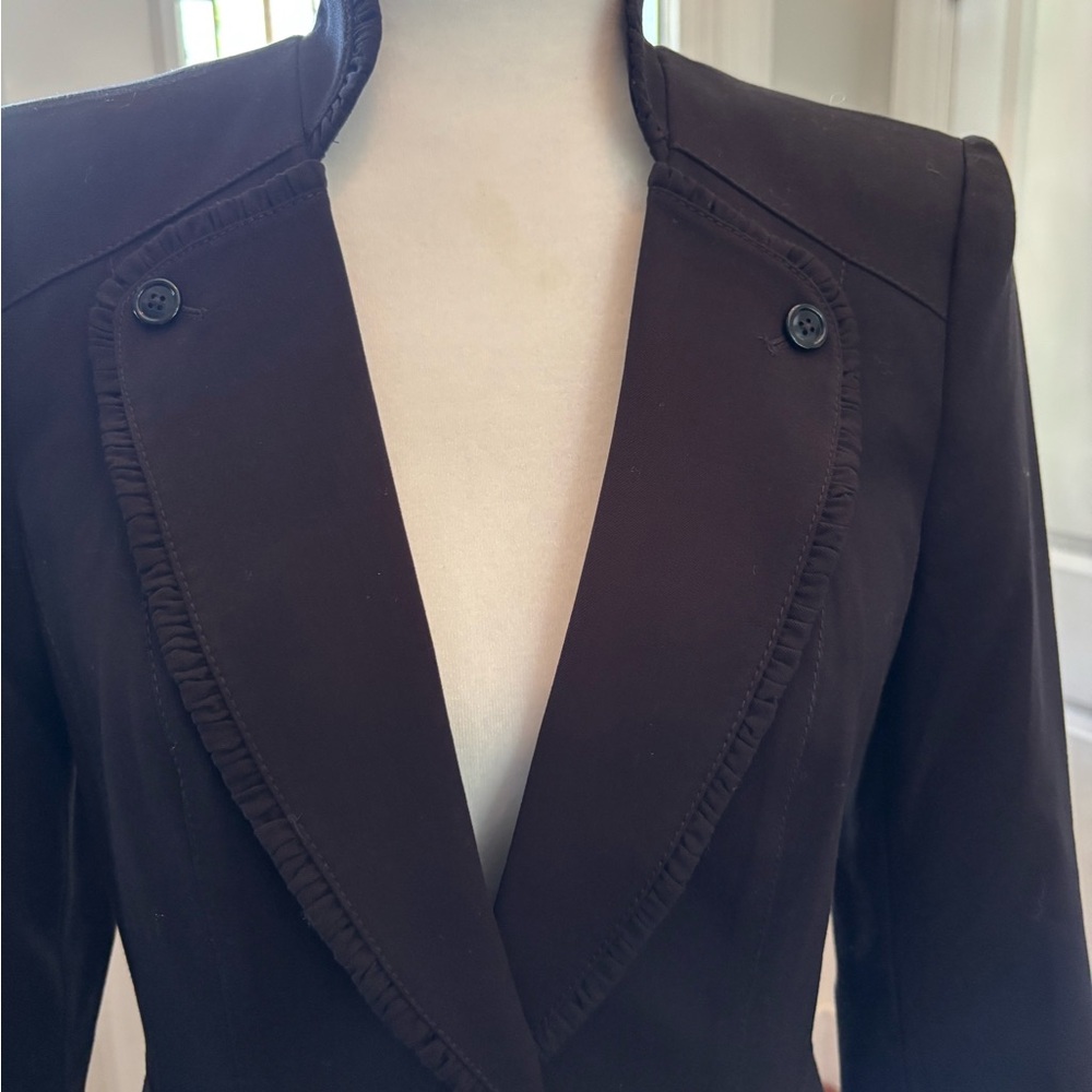 White House Black Market Black skirt suit set - Picture 5 of 10